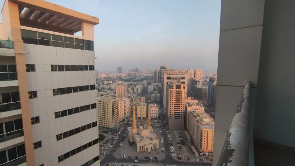 own huge flat in center of ajman  first payment 10 present