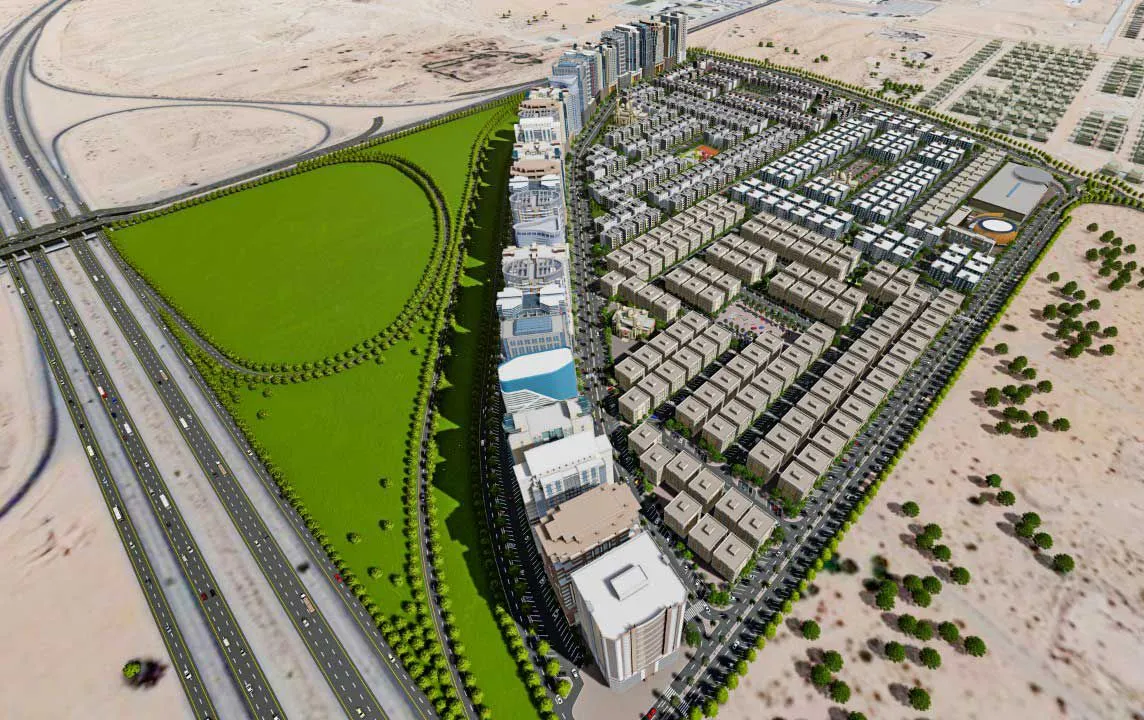 Own a commercial housing land in Ajman without commission